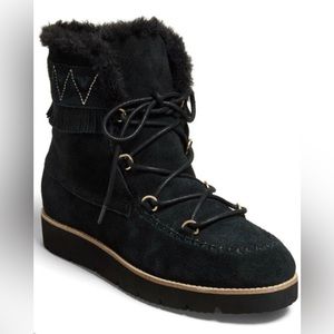 Jack Rogers Vera Suede Lace Up Boots